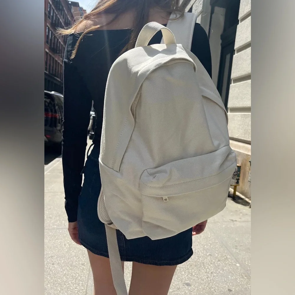 Brandy melville ivory school backpack - Picture 3 of 6